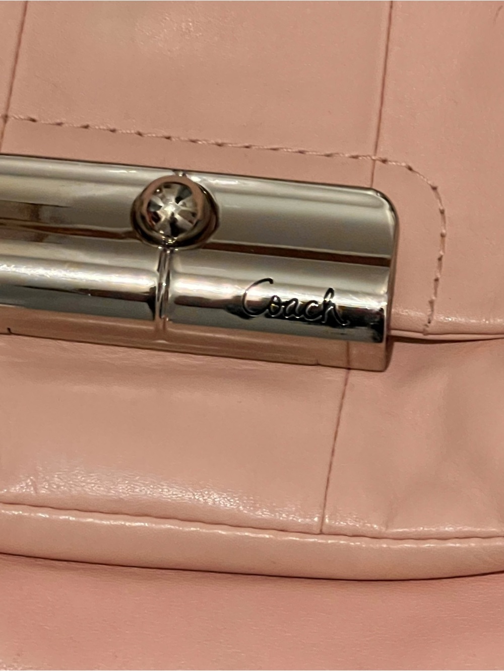 Pink Coach purse - Picture 2 of 9